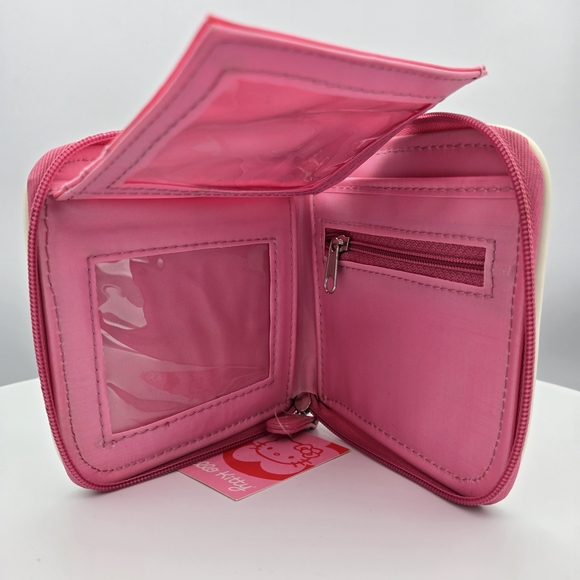Sanrio Hello Kitty Pink Wallet with Mirror Vintage 2003 - Picture 10 of 11